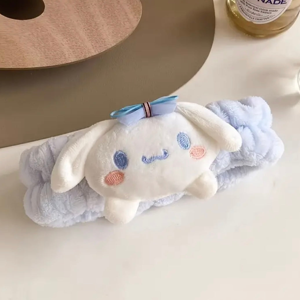 Kawaii Plush Spa headband